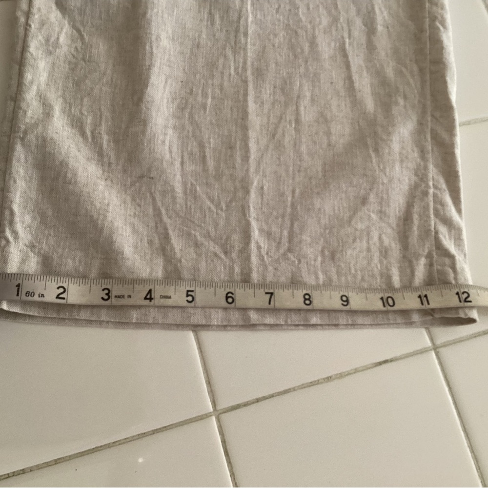 Banana Republic Linen-Blend Wide-Leg Pleated Pants - Picture 11 of 14